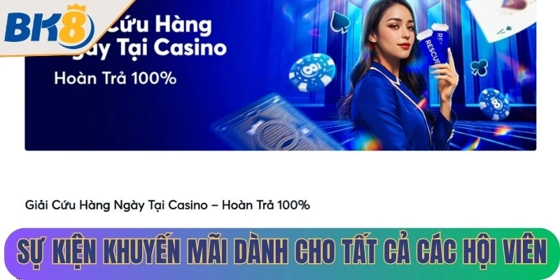 Sự kiện khuyến mãi này dành cho tất cả các hội viên đã tạo acc thành công