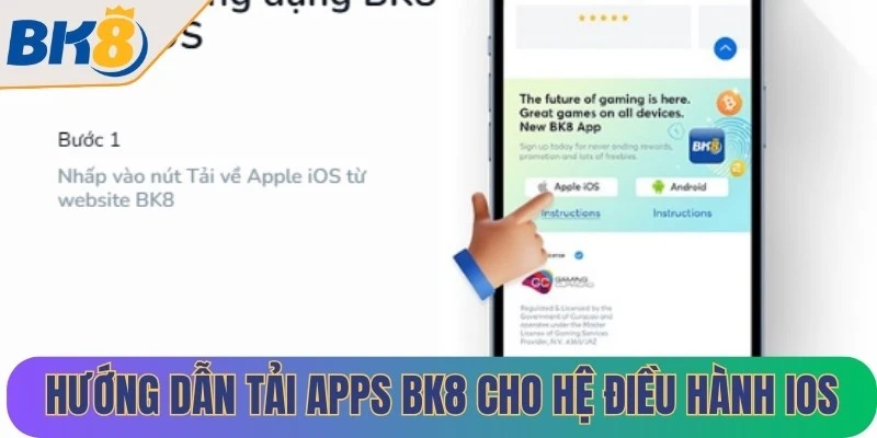 Hướng dẫn tải Apps BK8 cho hệ điều hành IOS đơn giản chỉ với 3 bước